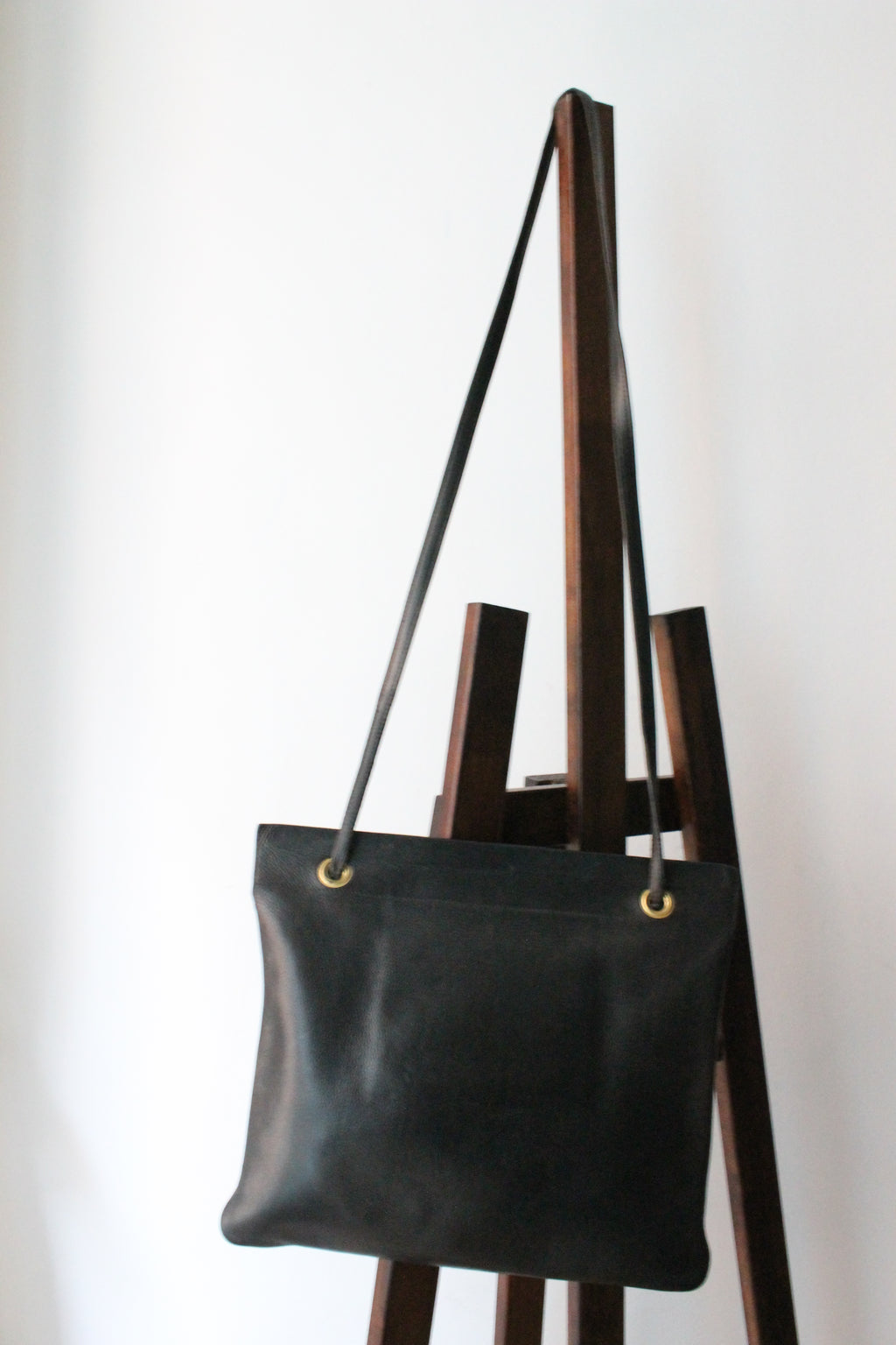 Hermès sac à main modèle Aline vintage en cuir noir