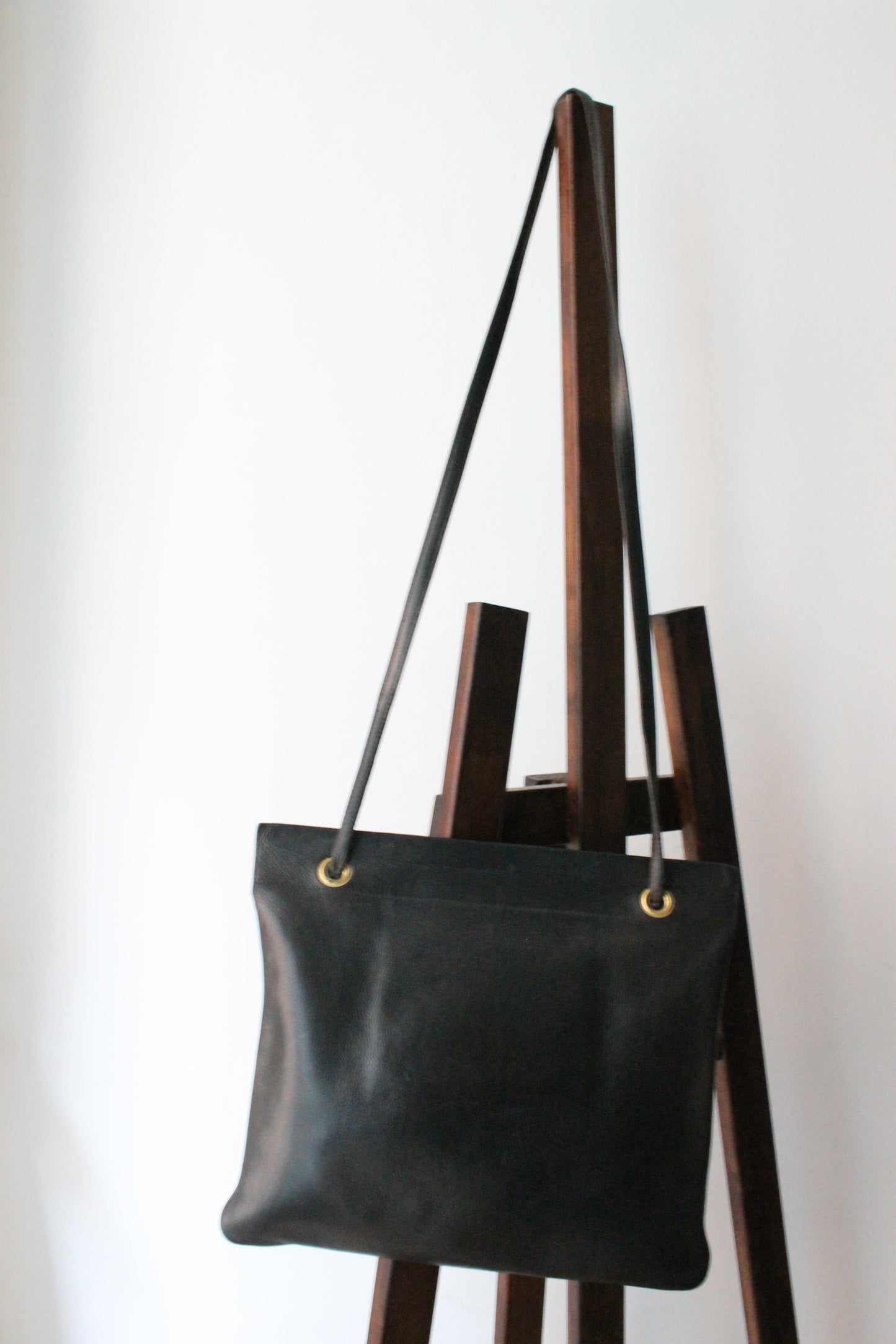 Hermès sac à main modèle Aline vintage en cuir noir