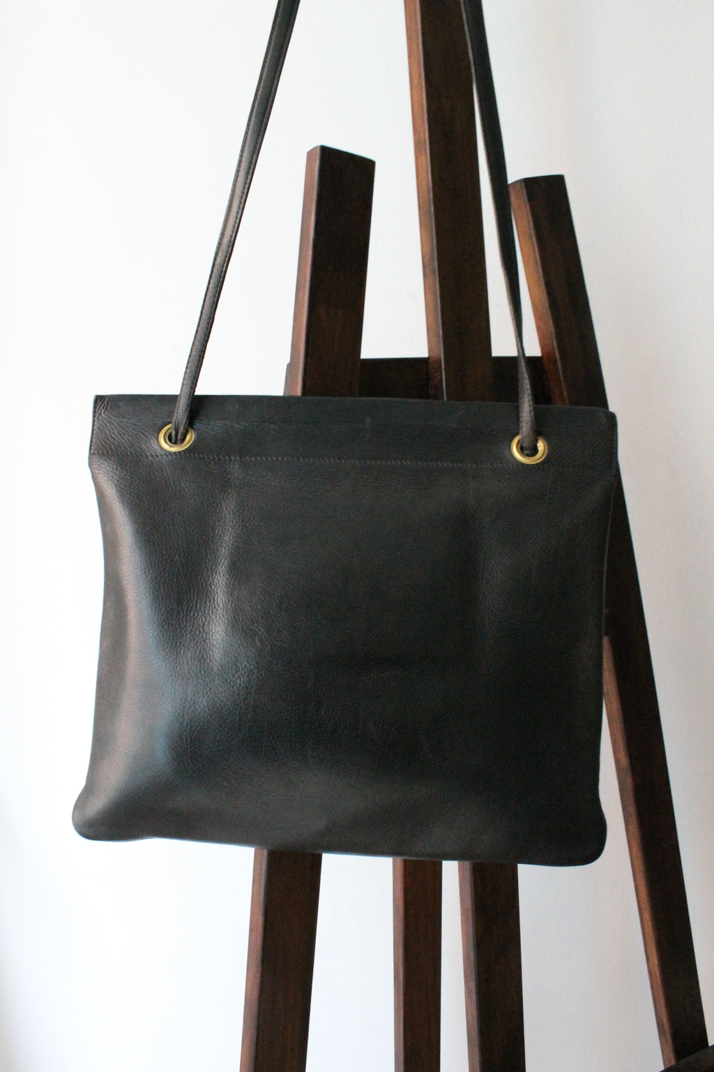 Hermès sac à main modèle Aline vintage en cuir noir