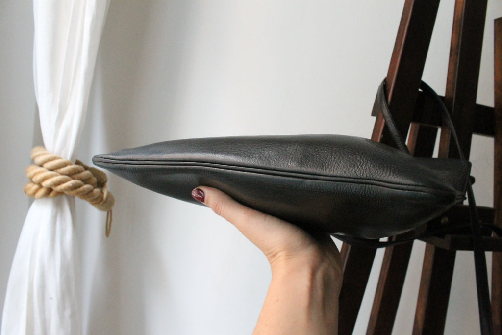 Hermès sac à main modèle Aline vintage en cuir noir