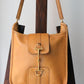 Hermès sac à main modèle Mors en cuir camel