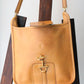 Hermès sac à main modèle Mors en cuir camel