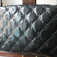Chanel sac à main modèle 2.55 en cuir craquelé glacé