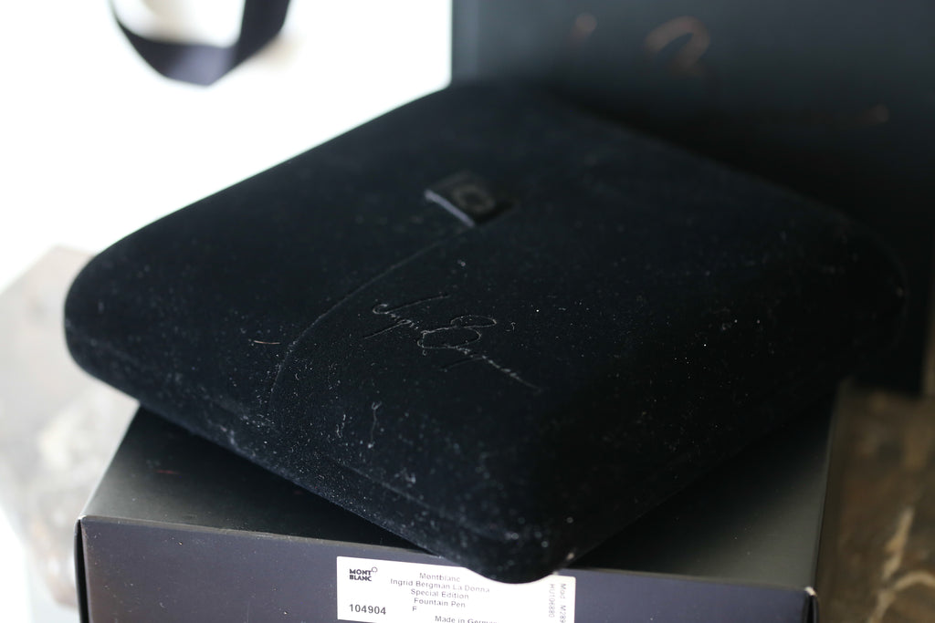 Montblanc Diva Line Ingrid Bergman - Stylo Plume Et Son Coffret