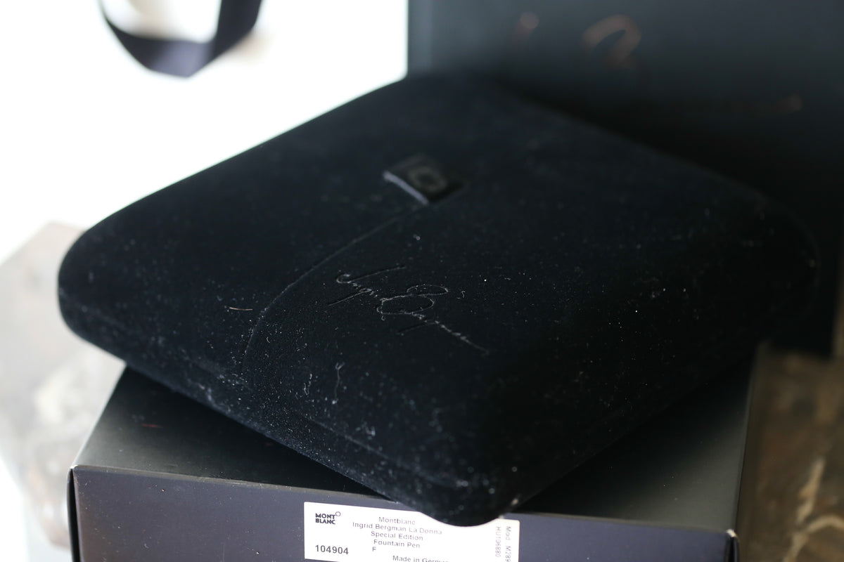 Montblanc Diva Line Ingrid Bergman - Stylo Plume Et Son Coffret