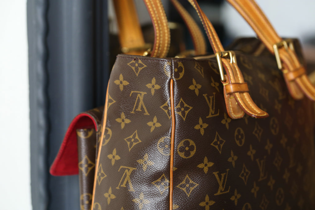 Louis Vuitton sac à main modèle multipli cité en toile et cuir