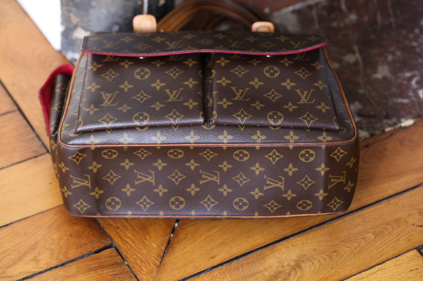 Louis Vuitton sac à main modèle multipli cité en toile et cuir