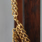 Chanel ceinture vintage en métal doré pendentif numéro 5