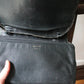 Céline sac à main modèle trio en cuir exotique (crocodile) noir