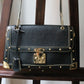 Louis Vuitton sac à main modèle Talentueux en cuir noir