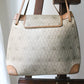 Dior sac à main en toile et cuir camel