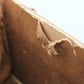Balmain vanity-case en cuir couleur camel