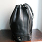 Celine sac à main modèle seau en cuir noir vintage