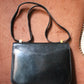 Hermès Paris sac constance vintage en cuir box noir