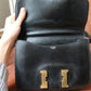 Hermès Paris sac constance vintage en cuir box noir