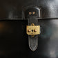 Hermès sac à dépêche en cuir noir box