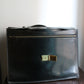 Hermès sac à dépêche en cuir noir box