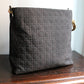 Dior sac à main en toile cannage noire