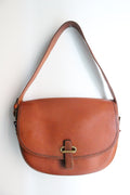 Hermès sac modèle Balle de Golf en cuir cognac