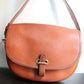 Hermès sac modèle Balle de Golf en cuir cognac
