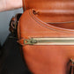 Hermès sac modèle Balle de Golf en cuir cognac