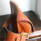 Hermès sac modèle Balle de Golf en cuir cognac