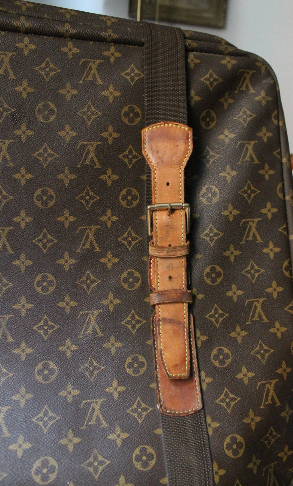 Louis Vuitton valise modèle Satellite en toile et cuir