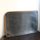 Hermès pochette porte-documents / porte-ordinateur en cuir noir