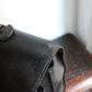 Hermès sac à dépêche en cuir noir