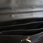 Hermès sac à dépêche en cuir noir