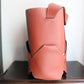 Sac seau Céline rose foncé en cuir et toile