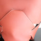 Sac seau Céline rose foncé en cuir et toile
