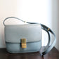 Céline sac à main modèle Classique en cuir bleu