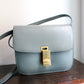 Céline sac à main modèle Classique en cuir bleu