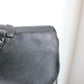 Hermès sac à dépêche en cuir noir box