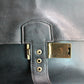 Hermès sac à dépêche en cuir noir box