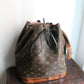Louis Vuitton sac à main modèle Noé en toile monogram et cuir