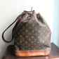 Louis Vuitton sac à main modèle Noé en toile monogram et cuir
