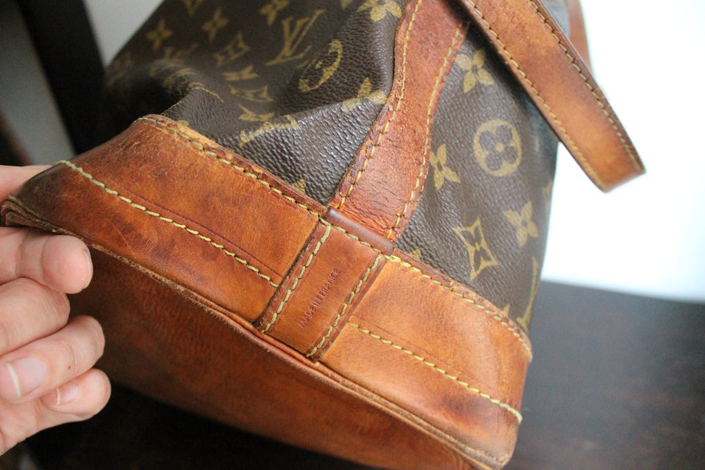 Louis Vuitton sac à main modèle Noé en toile monogram et cuir