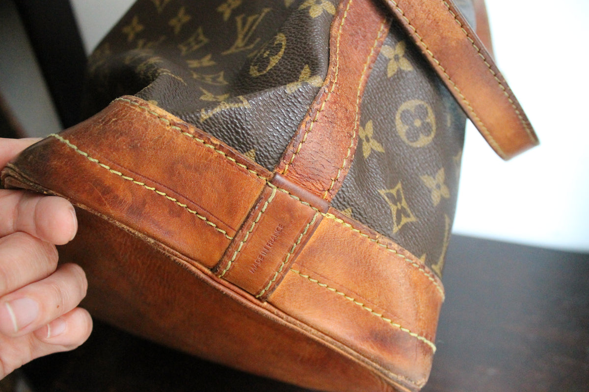 Louis Vuitton sac à main modèle Noé en toile monogram et cuir