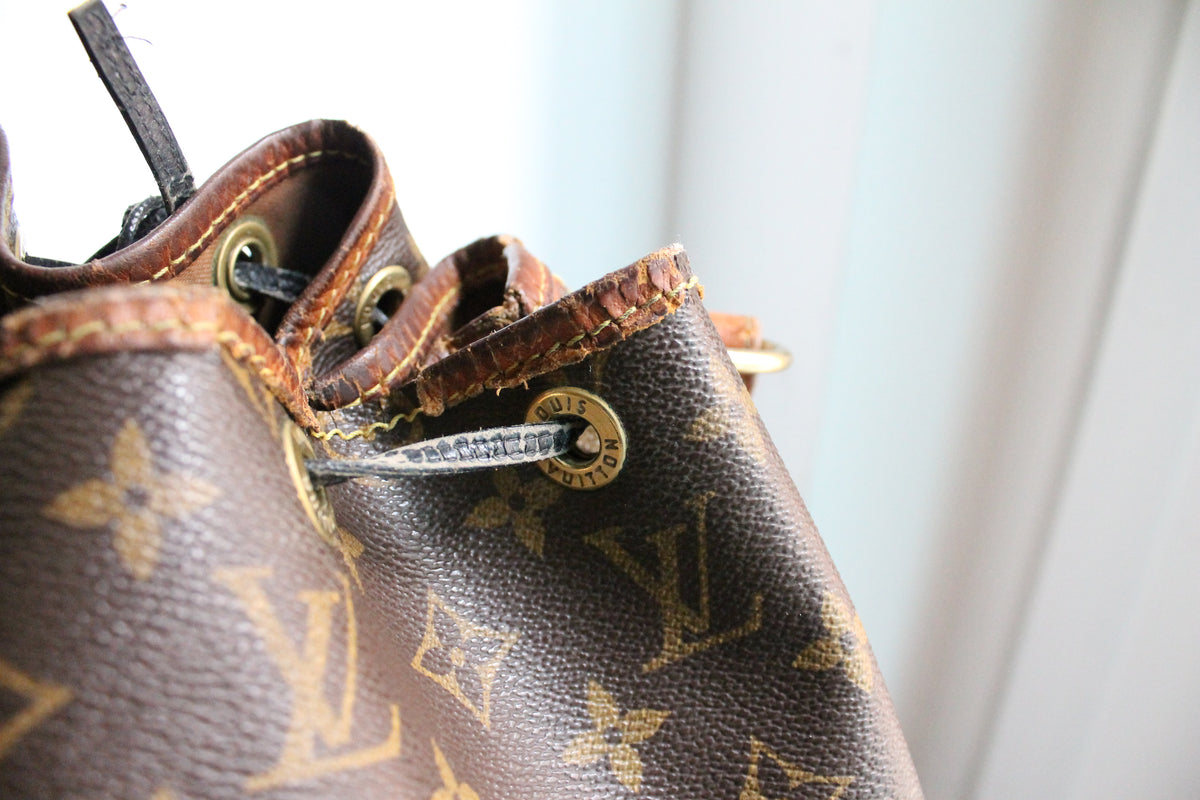 Louis Vuitton sac à main modèle Noé en toile monogram et cuir