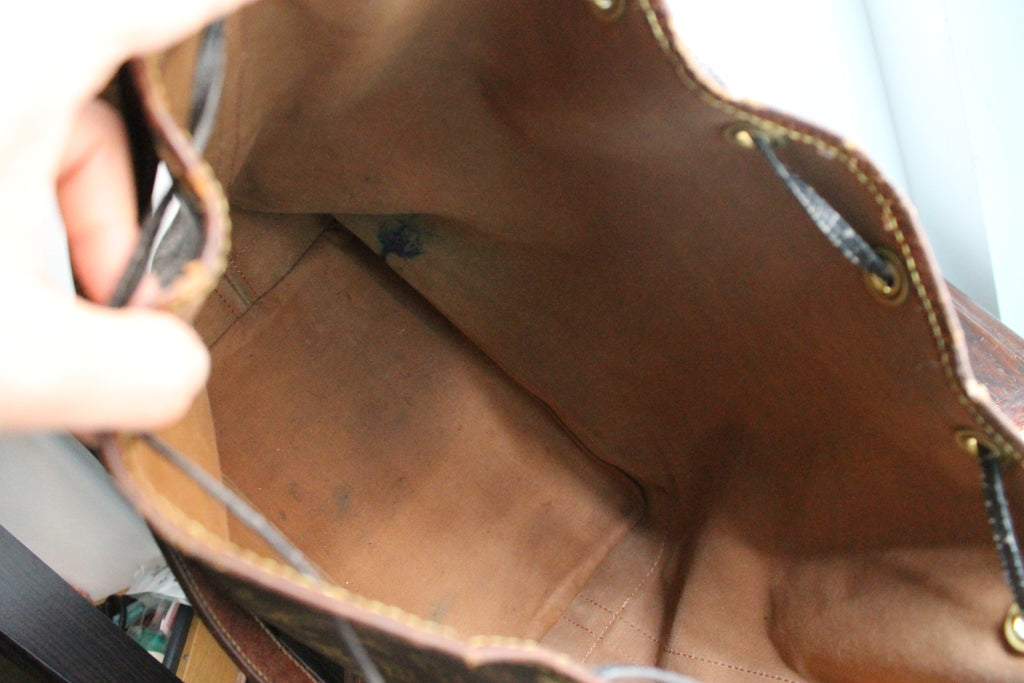 Louis Vuitton sac à main modèle Noé en toile monogram et cuir