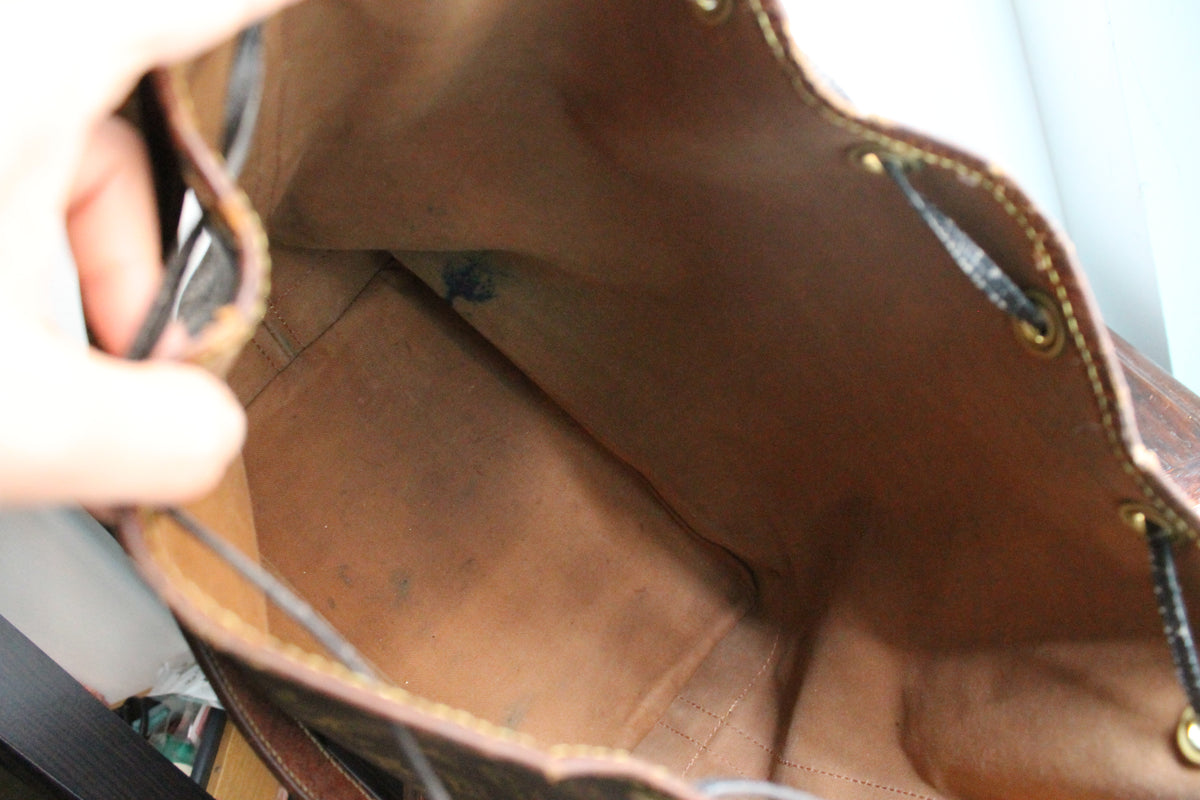 Louis Vuitton sac à main modèle Noé en toile monogram et cuir