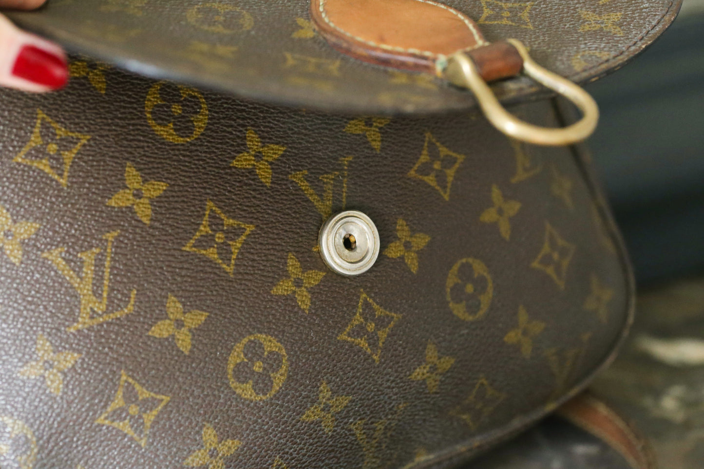 Louis Vuitton sac à main modèle Saint Cloud vintage