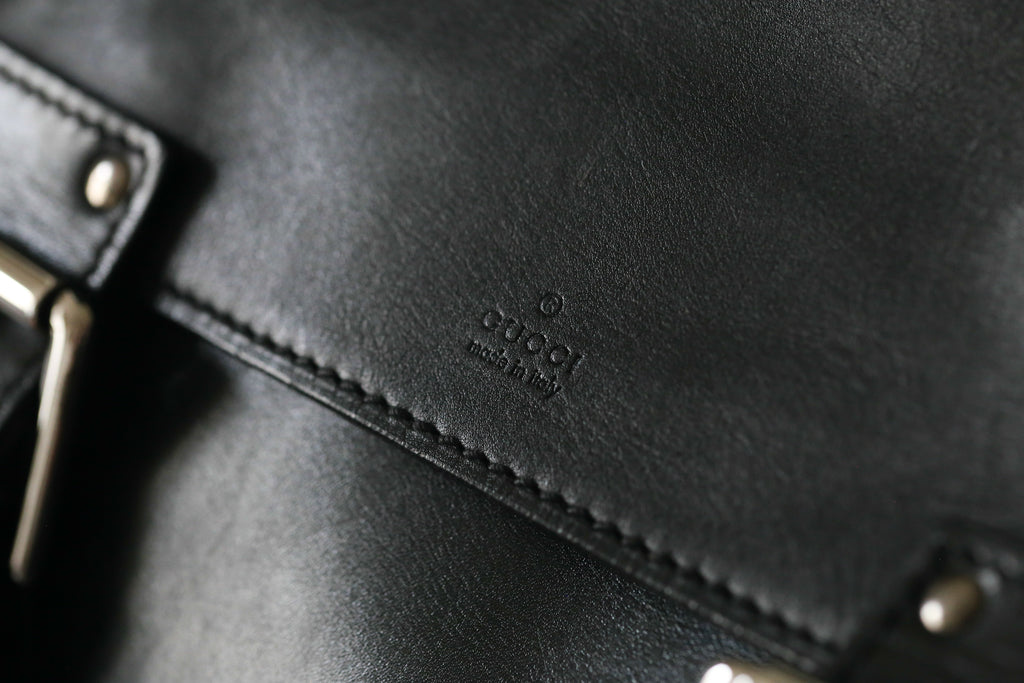 Cartable gucci en cuir