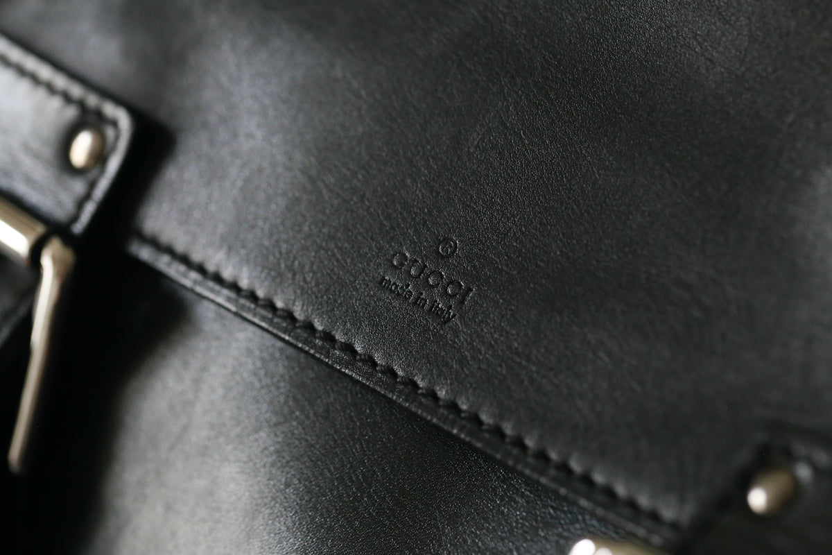 Cartable gucci en cuir