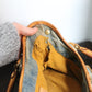 Louis Vuitton sac à main modèle Pleaty en denim bleu et cuir