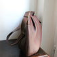 Hermès sac à main modèle Rodéo en cuir grainé marron