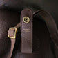 Hermès sac à main modèle Rodéo en cuir grainé marron