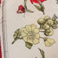 Hermès carré en soie blanc et rouge modèle "Quai aux Fleurs"